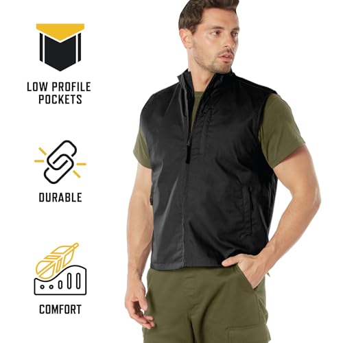 Image of Rothco Undercover Travel Vest | EDC Low Profile Tactical Everyday Carry Utility for Men