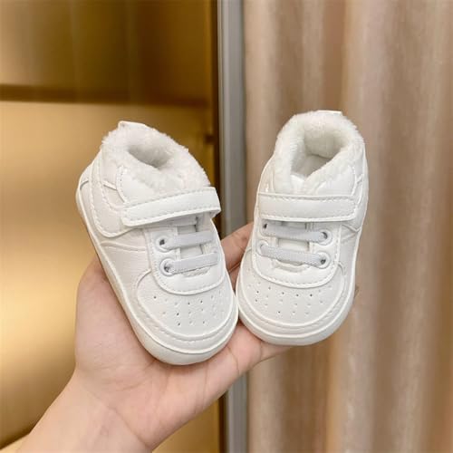 Image of Clowora Unsex Baby Shoes Boys Girls Infant Sneakers Non-Slip Soft Rubber Sole Toddler Crib First Walker Lightweight Shoes