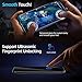 X-it for Google Pixel 8 Pro Screen Protector Privacy [Auto Alignment/Dust Removal],Bubble-Free,[100% Fingerprint Unlock] Easy Installation Full Coverage [Phone Case Friendly] Anti-Spy [Non-Glass] 2 Packs