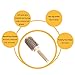 Round Brush for Blow Drying, Round Hair Brush, Nano Technology Thermal Ceramic Barrel Ionic Anti-Static Blowout Hairbrush with Boar Bristle, for Hair Styling, Curling Straightening, Volume & Shine