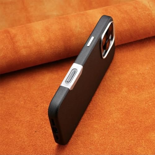 Coque antichoc iPhone 16 Plus étui magnétique cuir bleu - 2