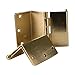 Expandable Door Hinges Allow Up to 2 Extra Inches For Wheelchair, Walker or Rollator Accessibility, Brass