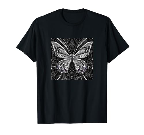 Papillon Illustration coloré Papillon T-Shirt
