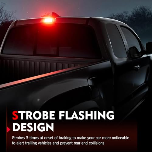 Fiknonk 2 PCS 921 LED Brake Light Bulbs, Strobe Flash High Waterproof 300% Brighter 912 Led Bulb, Non-Polarity T15 906 904 902 W16W Brilliant RedUniversal for Most Cars, Trucks, SUVs by Fiknonk - Image 5
