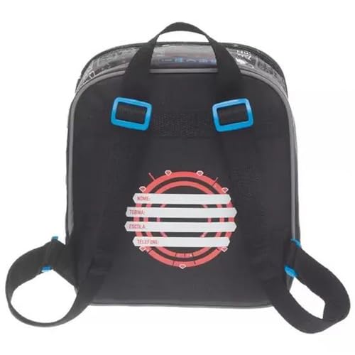 Kit de Mochila De Rodinha Sonic Go Fast + Lancheira + Estojo