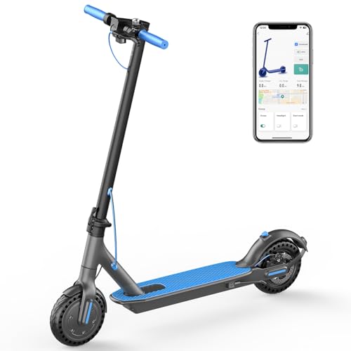 Electric Scooter for Adults, 650W Peak Powerful Motor, 23 Miles Long Range, 21MPH Top Speed, 8.5