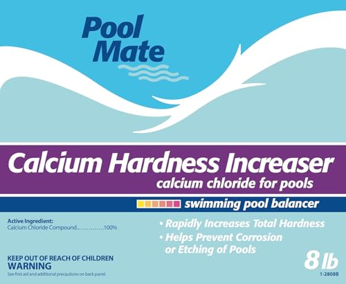 Image of Pool Mate 8-Pounds Premium Calcium Hardness Increaser for Pools, 100% Calcium Chloride