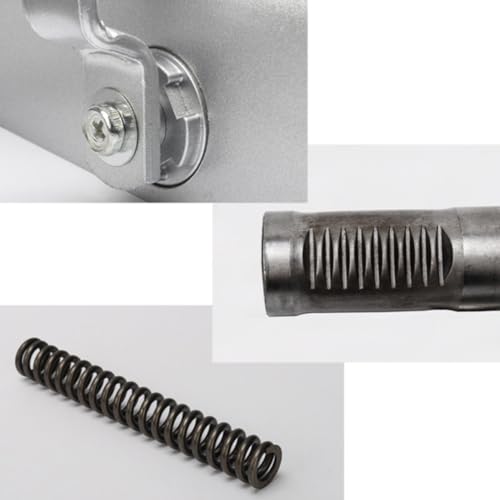 Cierrapuertas automático de aluminio con tornillos incluidos para puertas interiores de paso 3