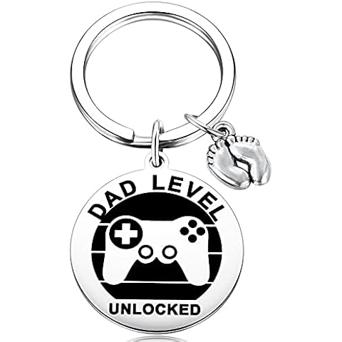 MIXJOY New Dad Key Chain Cover