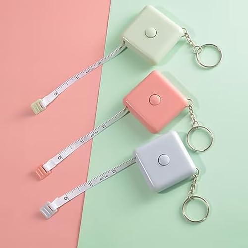 Cinta métrica retráctil mini 1.5m con llavero miniatura 4