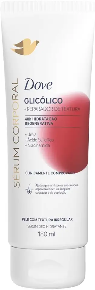 Dove Hidratante Sérum Corporal Glicólico + Reparador de Textura 180ml