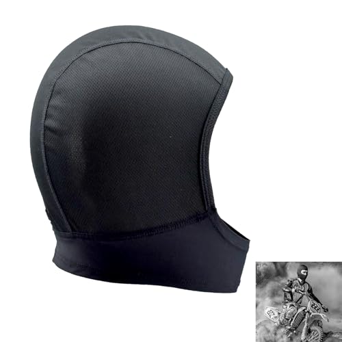Batheidon Pasamontañas Corto Balaclava Transpirable Máscara Elástica Verano, para Moto, pasamontañas Ciclismo,pasamontañas Ciclismo,Ciclismo y Deportes al Aire Libre - Polyester Elástico,46 * 25cm