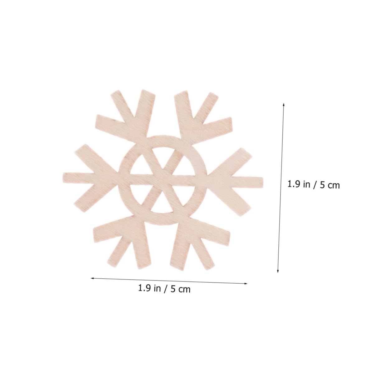 VILLCASE 3 Sets Künstliche Schneeflocken-hängedekore Weihnachtsschneeflocken-ornamente Weihnachtsbaum-dekoration Funkelnde Schneeflocken-ornamente 80 Stück * 3