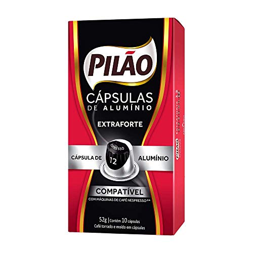 Pilão Cápsulas de Café Extraforte - 10 Cápsulas