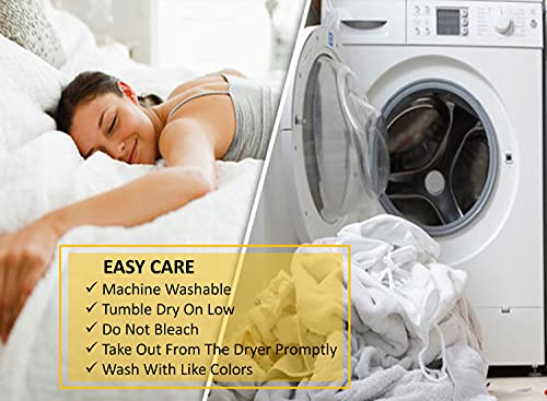 Split California-King Dreams Egyptian Giza Cotton Sheet Set For Adjustable Bed, Soft Sateen Weave, 100% Giza Cotton 5-Pc Sheet Set With 2 Fitted Sheets, 25-Inch Deep Pockets - |Mediterranean Blue| #TOP6