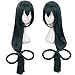 Ani·Lnc Long Straight Cosplay Hair Party Wig Green Hair For Women