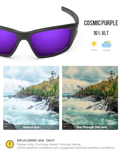 Image of BLAZERBUCK Polarized Replacement Lenses for Oakley Valve New 2014 OO9236 Sunglass