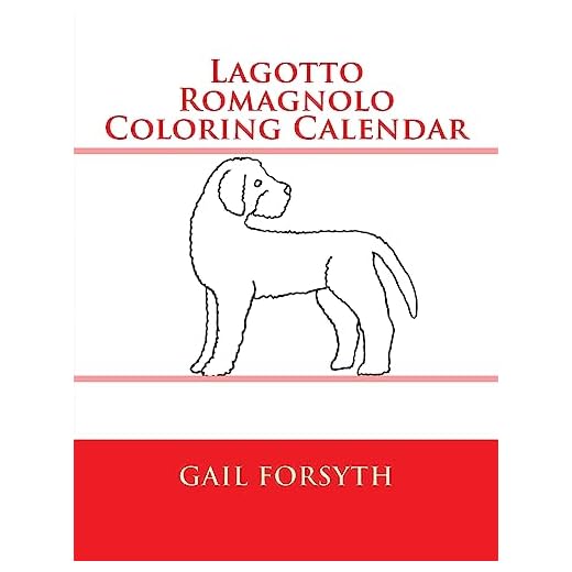 Lagotto Romagnolo Coloring Calendar