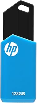 HP USB 2.0 Flash Drive 128GB v150w-Blue