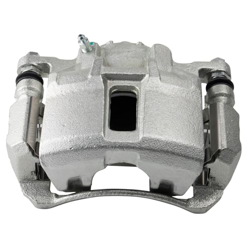 Image of TRQ Front Right Brake Caliper w /Bracket Passenger Side