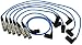 NGK (54240) EUC041 Spark Plug Wire Set