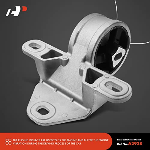 A-Premium Engine Motor And Transmission Mount Kit Compatible With Dodge Grand Caravan & Chrysler Town & Country Voyager, Fwd, Automatic Transmission, 4-Pc Set, Replace# 4861270Ab, 4861295Ab #TOP5