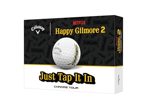 Callaway Golf Chrome Tour Happy Gilmore Golf Ball (Truvis Tap It in)