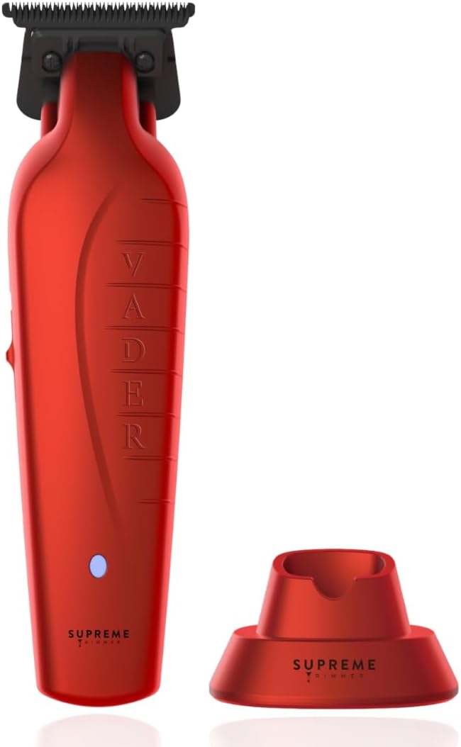 Vader ST3778 – Professional Cordless Barber Liner | 210 Min Runtime, 7000 RPM Motor, Zero Gap DLC T-Blade, USB-C Fast Charging | Beard, Hair & Body
