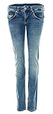 Herrlicher Damen Jeans Carry Slim (Tile Blue 780, 29W / 32L)