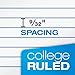 Oxford Spiral Notebooks, 3 Pack, 5 Subject, College Ruled Notebooks for School, 8 x 10.5 Inches, 180 Sheets, 4 Dividers, Assorted Colors, Back to School Supplies (65203)