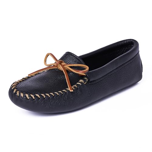 Image of Minnetonka Men's Double Deerskin Softsole
