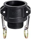 IrrigationKing RKB-150P B Type Polypropylene CAMLOCK, Polypropylene, 1-1/2