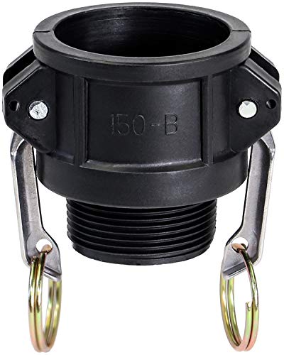 IrrigationKing RKB-150P B Type Polypropylene CAMLOCK, Polypropylene, 1-1/2