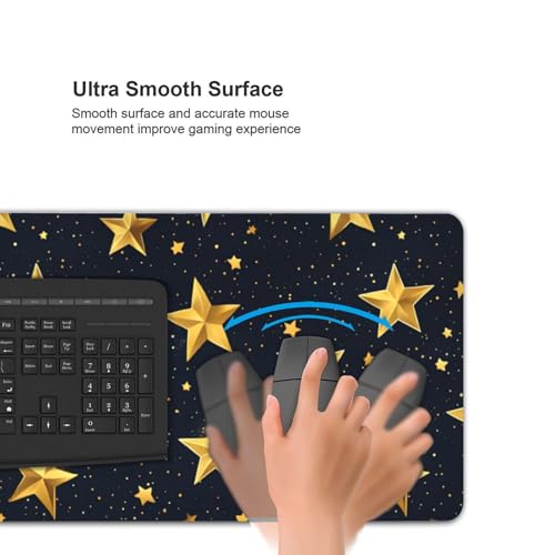 Grand tapis de souris de jeu anti-glisse pour clavier d'ordinateur - 4