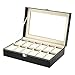 Uten Uhrenkasten 12 Uhrenbox Uhrenbox Herren Damen, Uhren Aufbewahrungsbox