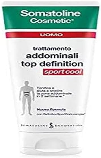 Somatoline Cosmetic Gel Homme Abdominaux Top Definition, One Size