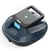 Pondee (2026 Neu) X2 Poolroboter Akku mit 200 Min Laufzeit, Kabelloser Poolsauger Auto-Parkfunktion, 3.3 h Schnellladung, für Aufstellpools & Ebene eingelassene Pools bis 120m², Blau