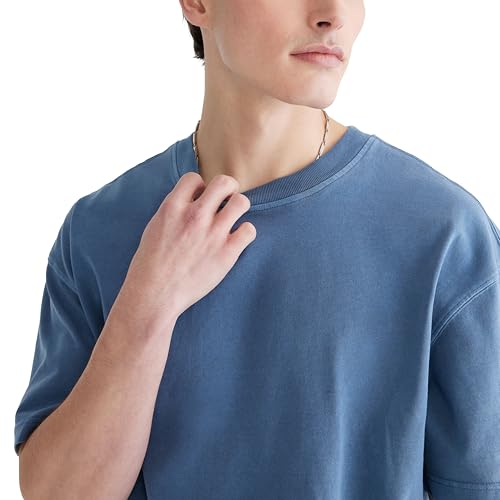 AEROPOSTALE Men's Heavy Weight Boxy Crew Neck Short Sleeve T-Shirt2