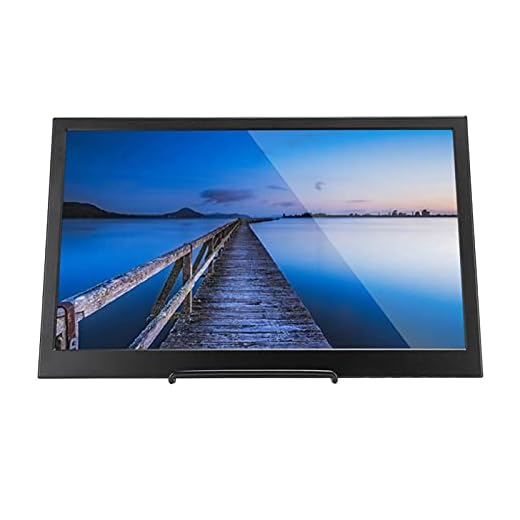 Monitor portátil, tela IPS Full HD 1920x1080 de 15,6"Tela HDMI Tela de computador externo para laptop