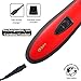 Supreme Trimmer DLC T Shaper| Professional Barber Trimmer Hair Clippers for Men (120 Min Run Time) Cordless Hair Trimmer Zero Gapped Liner Beard Trimmer | ST5215 Red