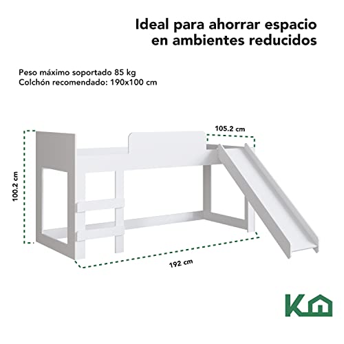 Encuentra la mejor selección de Cama alta para comprar online. 30 Imagen adicional