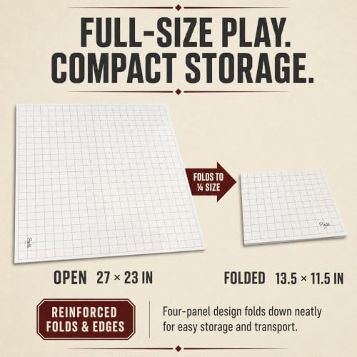 Path Gaming Plateau de Jeu de Combat - Tapis de Jeu de Bataille Recto-Verso – vue 4