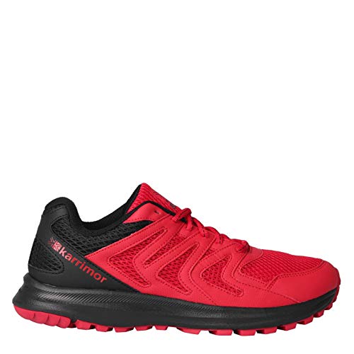 Karrimor Hombre Caracal Zapatillas De Trail Running Rojo/Negro EU 45 (UK 11)