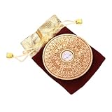  Toddmomy Boussole en Acajou Ancien Bonsaï Artificiel Rétro Statuette De Yoga Cloches Décoratives Hommes Décoration De Porte Ornements De Tortue Un Bonsai Décoratif Collier Hommes