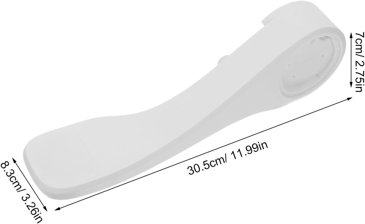 Sosoport Rv Toilet Flush Pedal Replacement, Heavy-Duty Plastic Foot Pedal for Camper and Rv Toilets, Ergonomic Design for Travel Comfort and Easy Installation