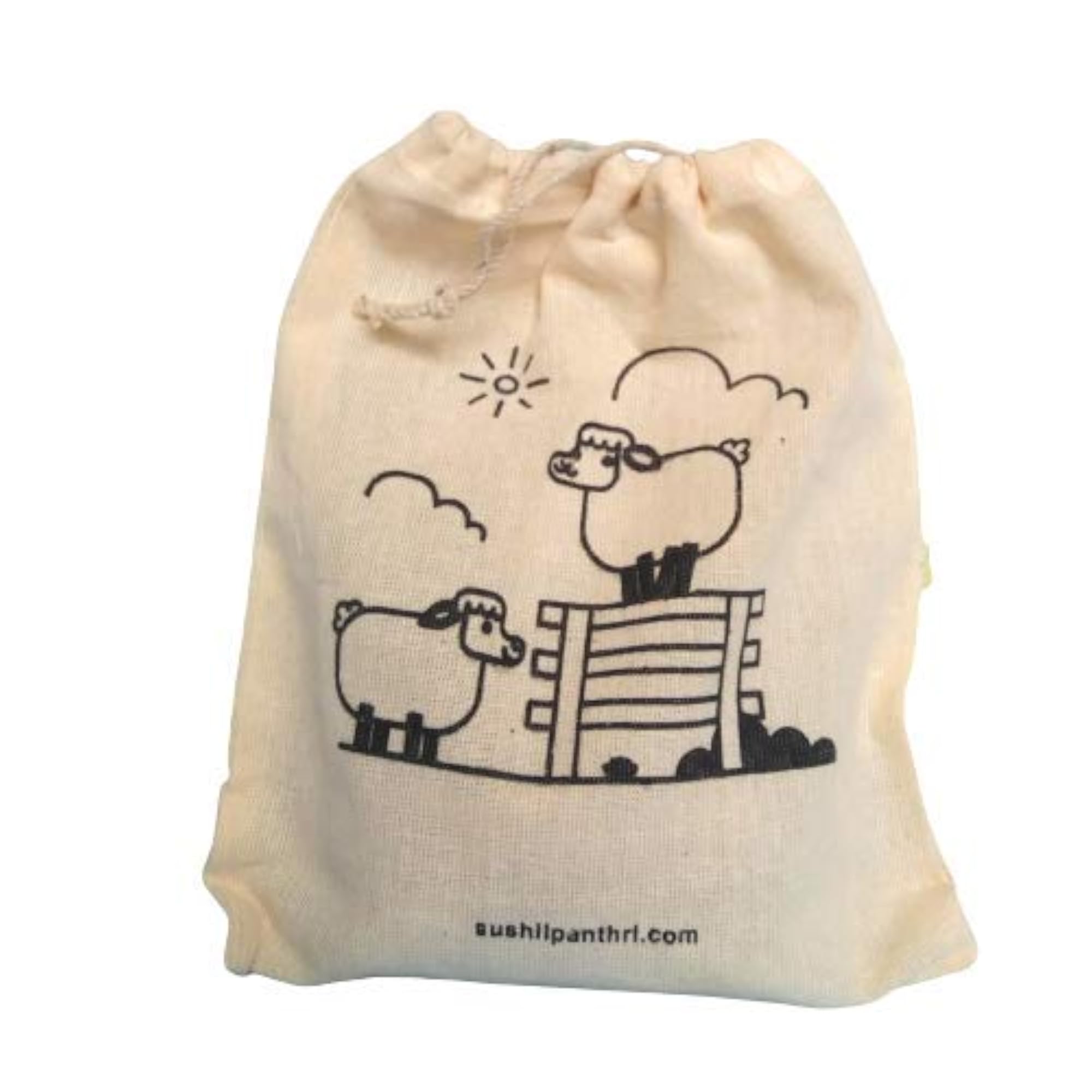 Portable Drawstring Cotton Pouch, Organizing Essentials