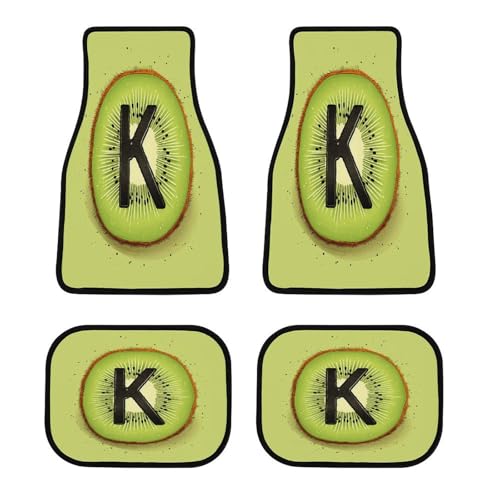 Tapis de sol voiture Kiwi lot de 4 universels antidérapants pour auto