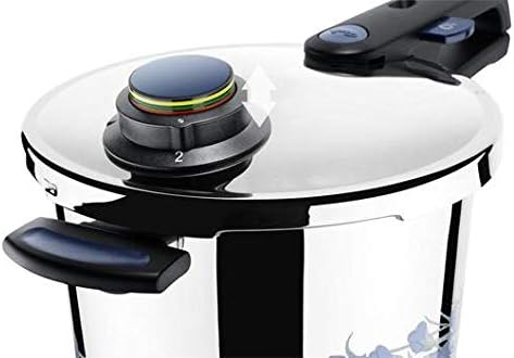 Fissler Vitavit Blue Dream Pressure Cooker lid with pressure indicator dial