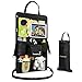 KemptKoala Ultimate Car Backseat Organizer w/Touch Screen Friendly 17" Tablet Pocket & Cup Holder - #1 Guaranteed Back Seat Car Organizer for Kids w/Handy Pockets for Wipes, Toys etc. Size: Large