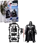 Star Wars ActionVerse Darth Vader 4.5-Inch Action Figure & Accessories, Reusable Accessory Storage Rack, Toys for Boys & Girls Ages 4+